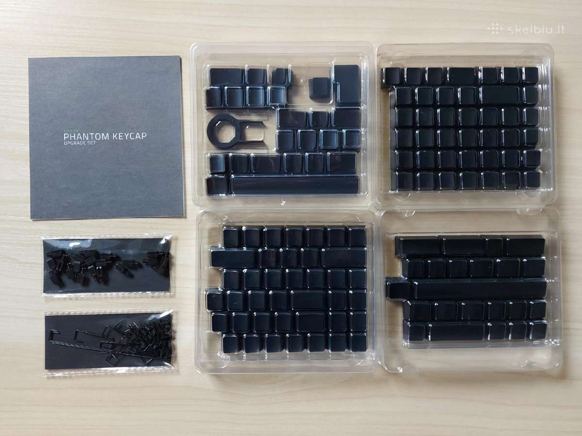 Razer, Ducky, Hyperx key caps - nuotraukos Nr. 2