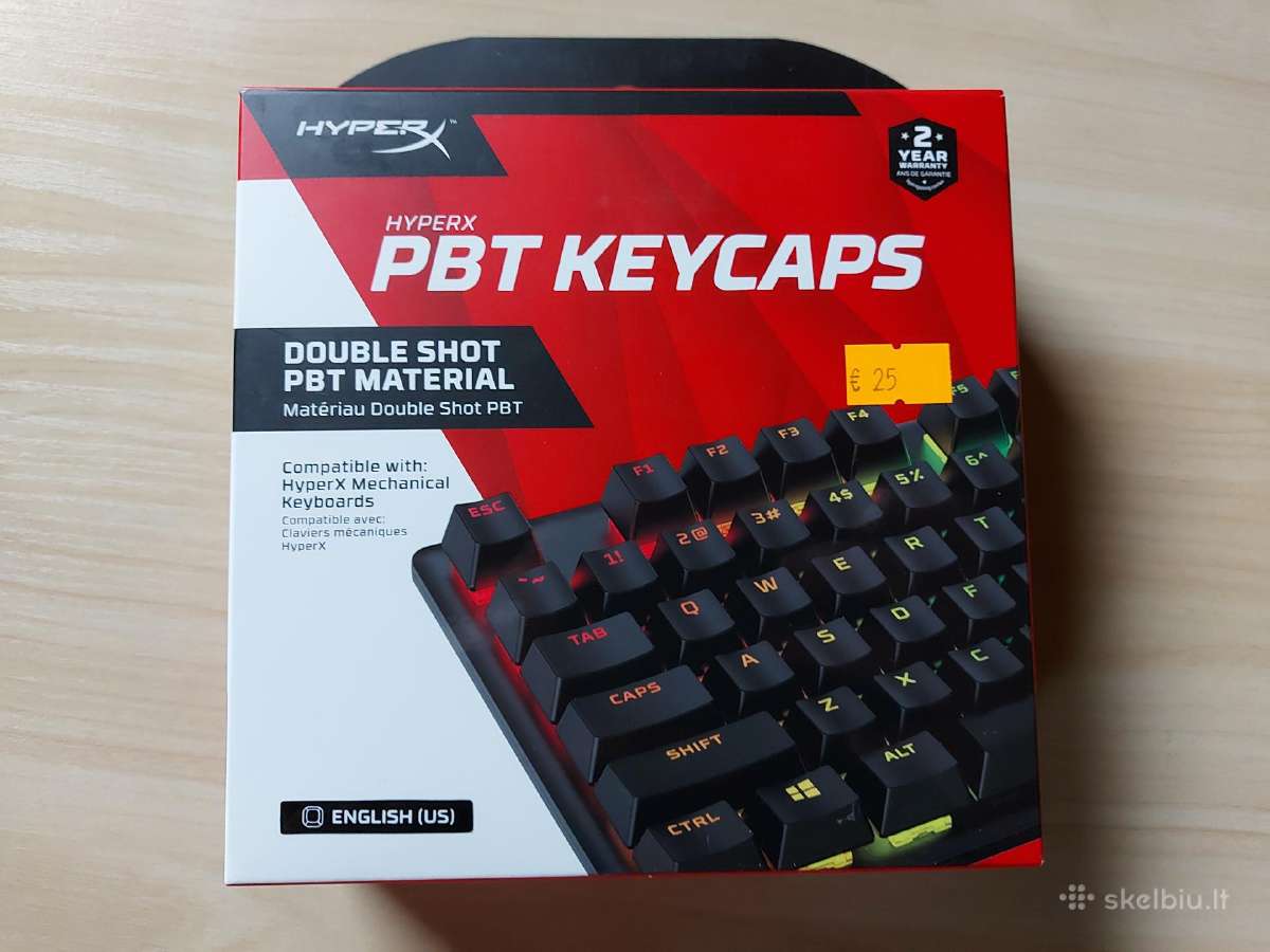 Razer, Ducky, Hyperx key caps - nuotraukos Nr. 8