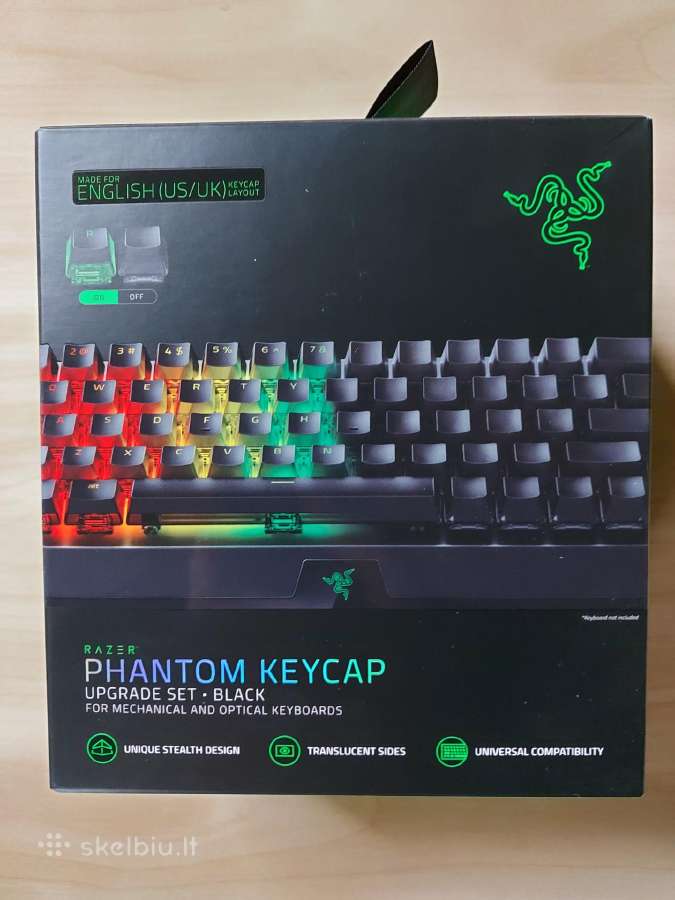 Razer, Ducky, Hyperx key caps