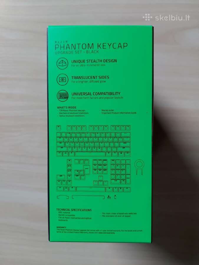 Razer, Ducky, Hyperx key caps - nuotraukos Nr. 4