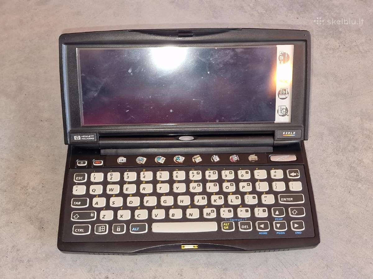 Vintažinis Hp 620lx Palmtop Pc 1998 m. - nuotraukos Nr. 4