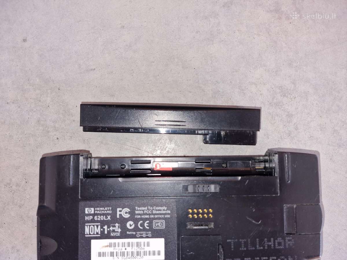 Vintažinis Hp 620lx Palmtop Pc 1998 m. - nuotraukos Nr. 13