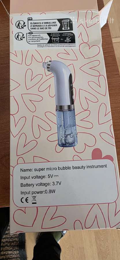Veido valymo aparatas