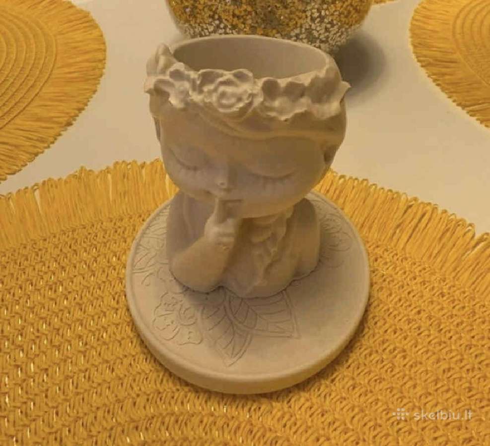 Gipsinės rankų darbo statulėlės - nuotraukos Nr. 9