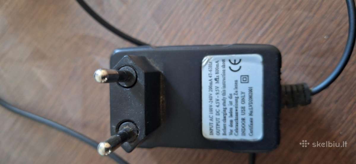 Pakrovėjas nuo 4,5 iki 9,5 V - nuotraukos Nr. 2