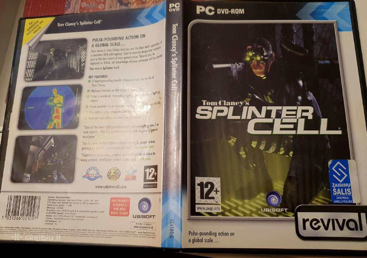 Tom Clancy's Splinter Cell (Pc)