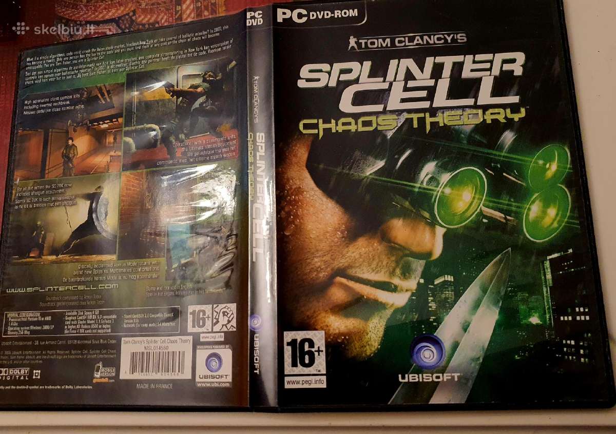 Tom Clancy's Splinter Cell: Chaos Theory (Pc).