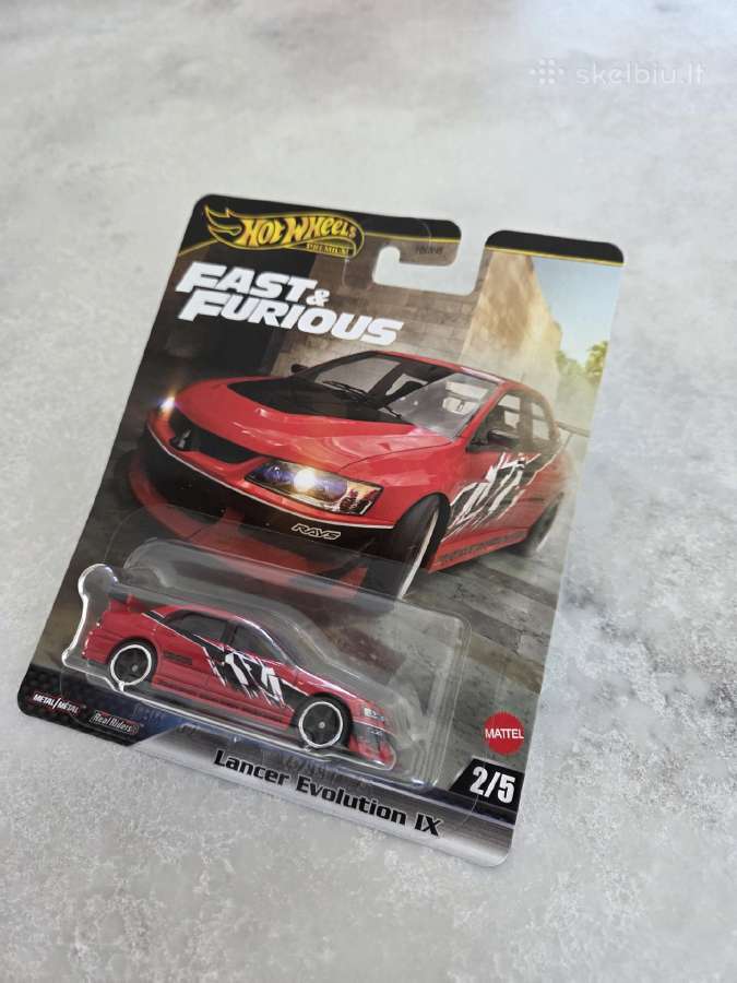 Hot Wheels Mitsubishi Lancer Evolution IX - nuotraukos Nr. 2