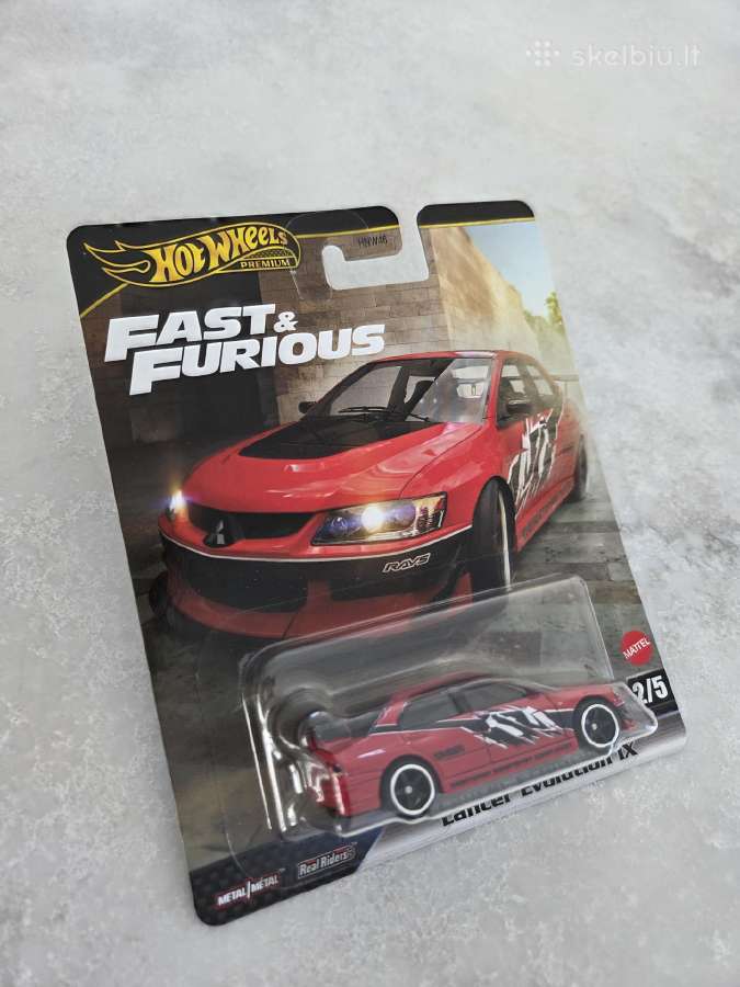 Hot Wheels Mitsubishi Lancer Evolution IX - nuotraukos Nr. 3