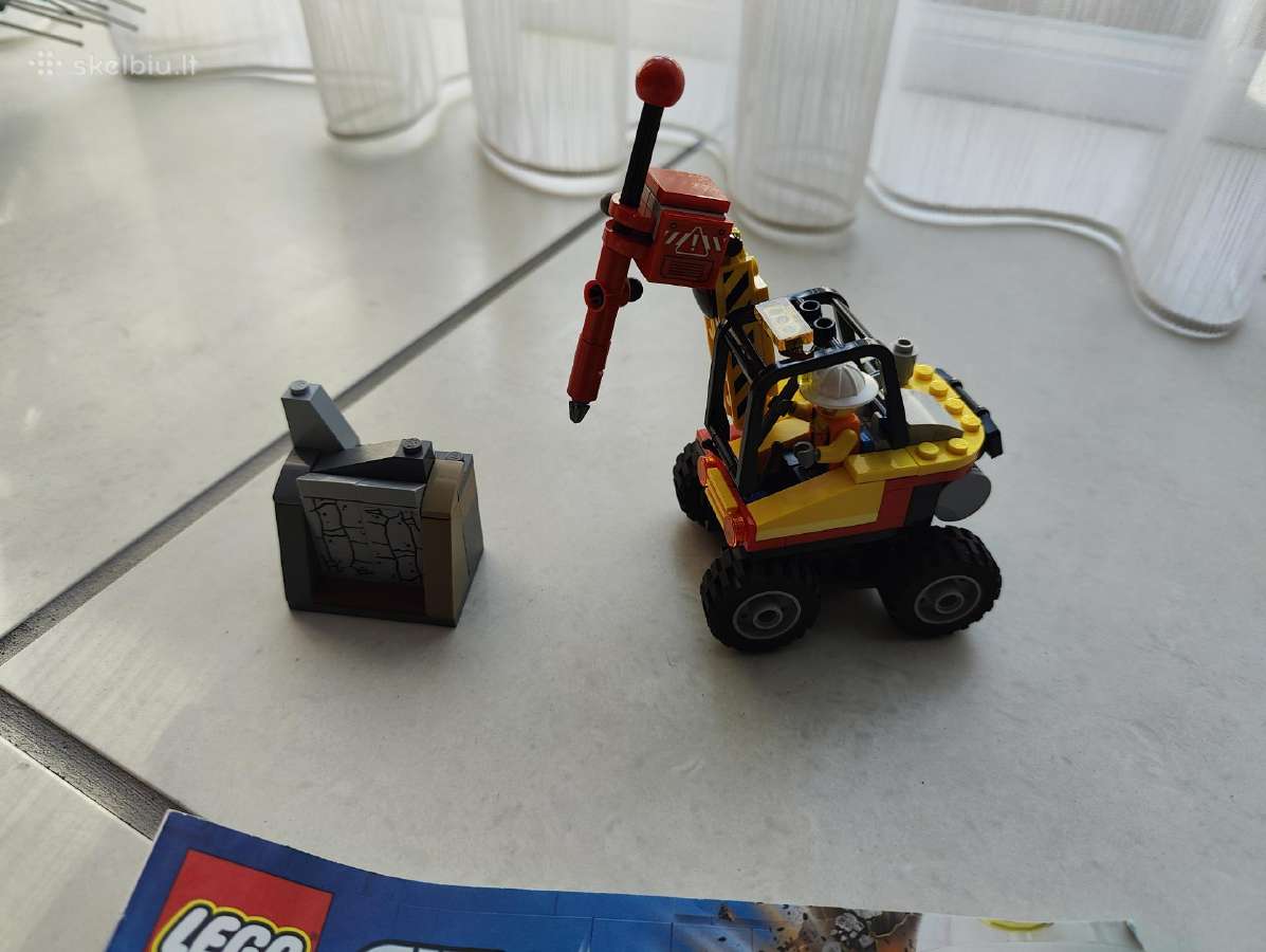 Lego 60185, kalnakasių skaldymo įrenginys