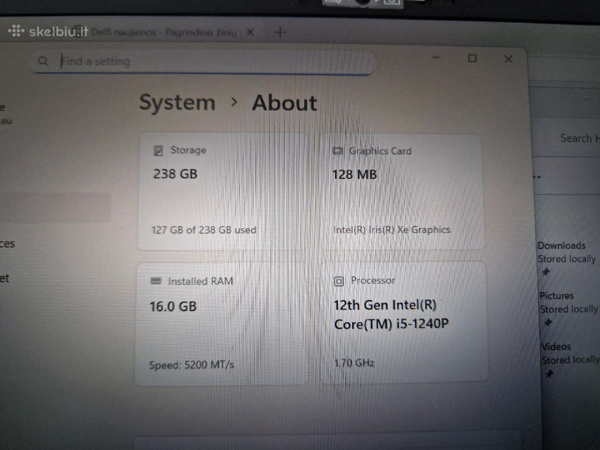 Lenovo x1 carbon gen 10 - nuotraukos Nr. 10