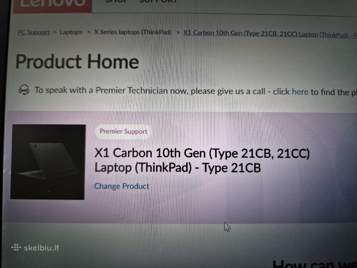 Lenovo x1 carbon gen 10 - nuotraukos Nr. 11