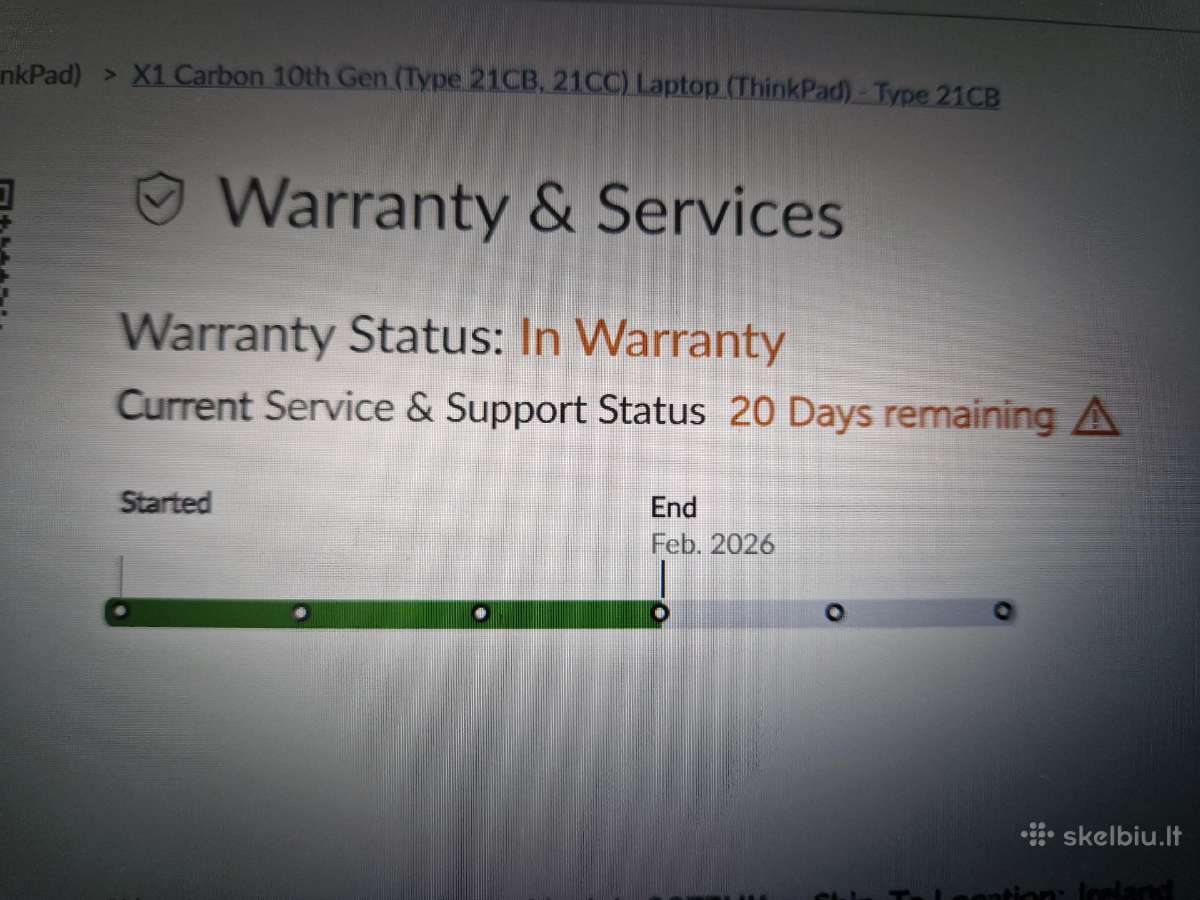 Lenovo x1 carbon gen 10 - nuotraukos Nr. 12