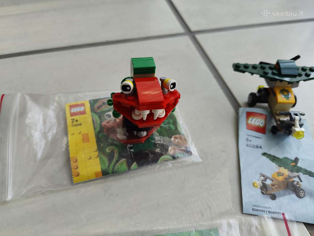Maži Lego komplektai - nuotraukos Nr. 2