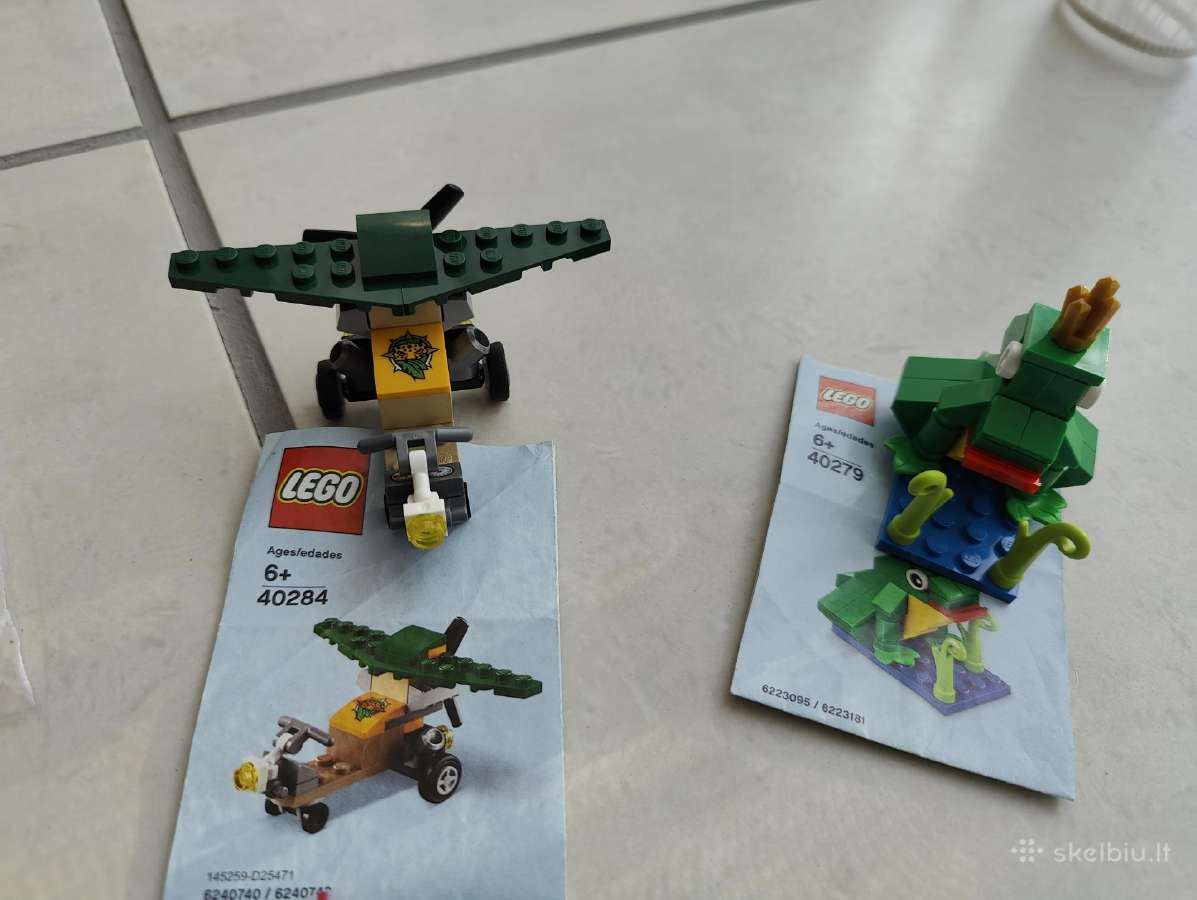Maži Lego komplektai - nuotraukos Nr. 3