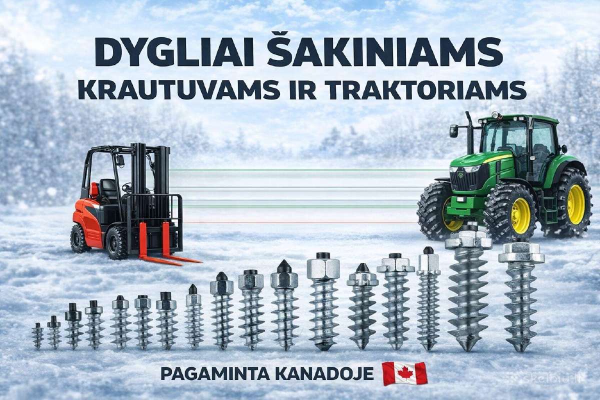 Nesmengantys dygliai traktoriams, keturračiams TT - nuotraukos Nr. 4