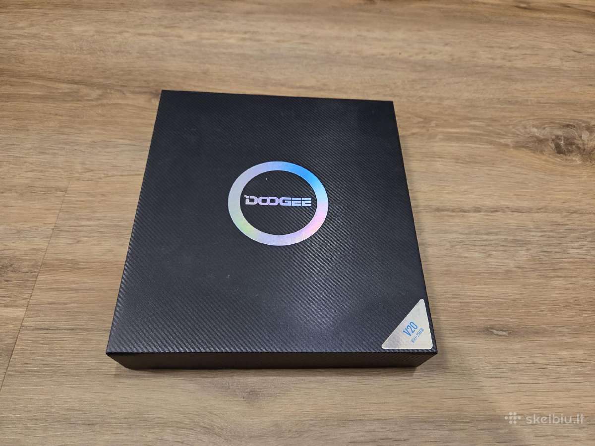Doogee V20, 256/8 GB, black telefonas