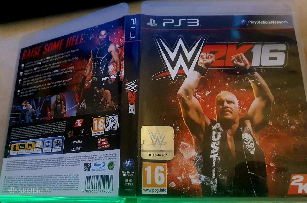Wwe 2k16 Pal Playstation 3