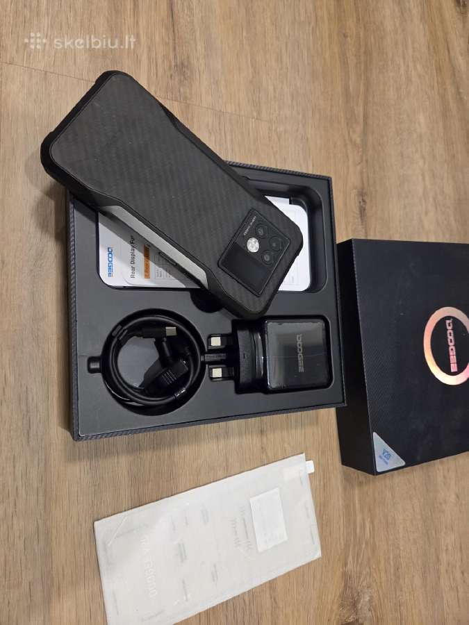 Doogee V20, 256/8 GB, black telefonas - nuotraukos Nr. 4