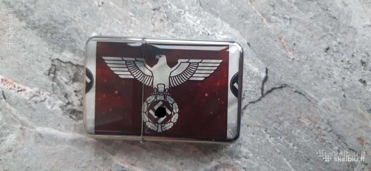 Ww2 žiebtuvėliai made in Germany,kaip Zippo gera k - nuotraukos Nr. 9