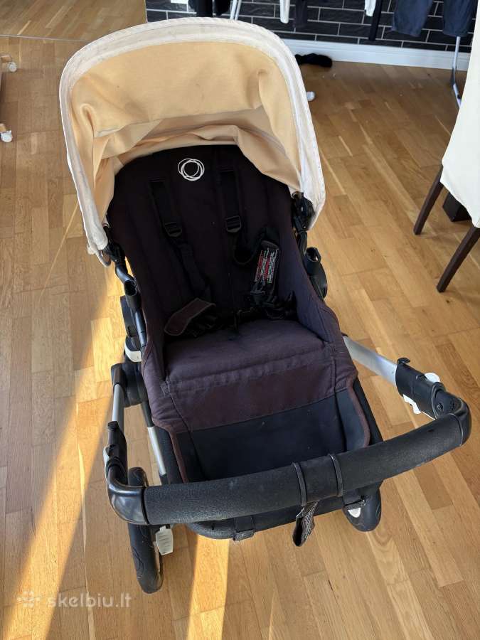 Bugaboo bufalo + žieminis bugaboo miegmaišis + kt.