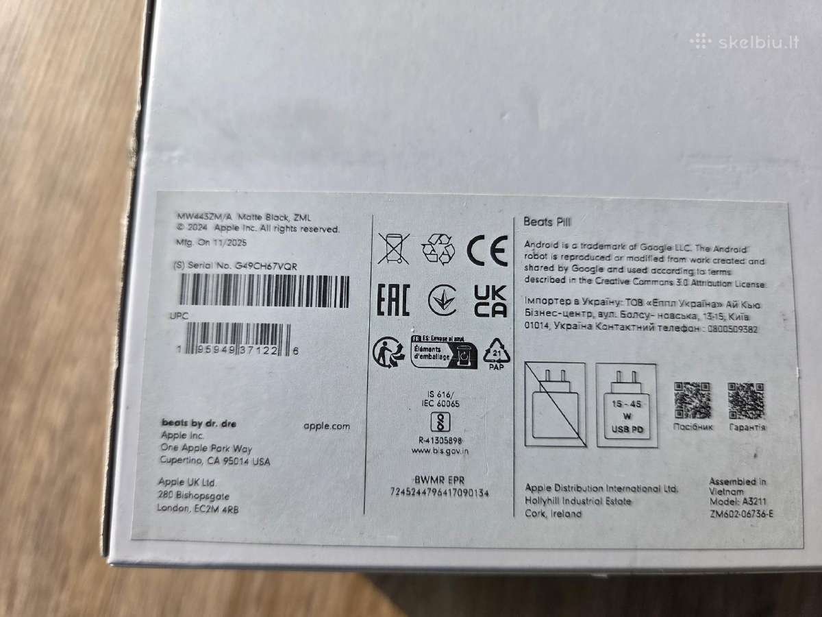 Jbl Flip 7 / Grip / Essential 2 / Beats Pill kolon - nuotraukos Nr. 12