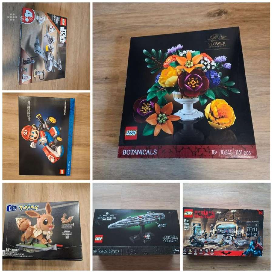 Lego 76183 75405 72037 10345 75410 Mattel Pokemon