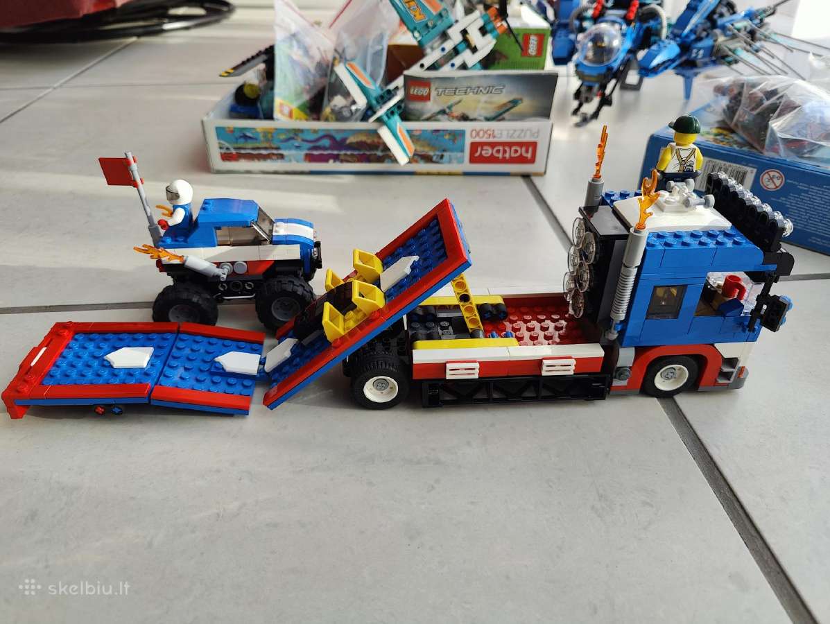 Lego 31085, Keliaujantis kaskadininkų pasirodymas - nuotraukos Nr. 2