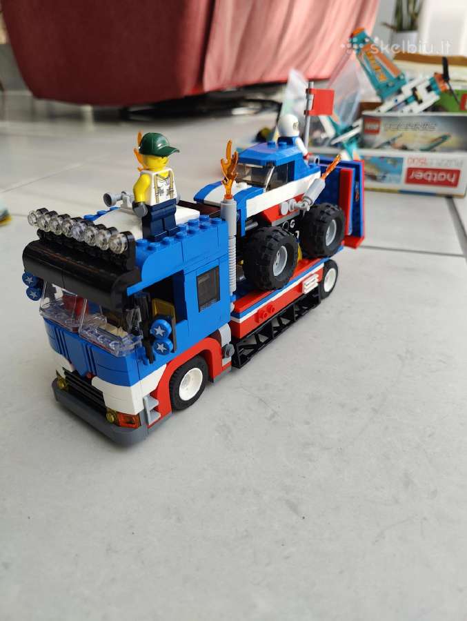 Lego 31085, Keliaujantis kaskadininkų pasirodymas - nuotraukos Nr. 5