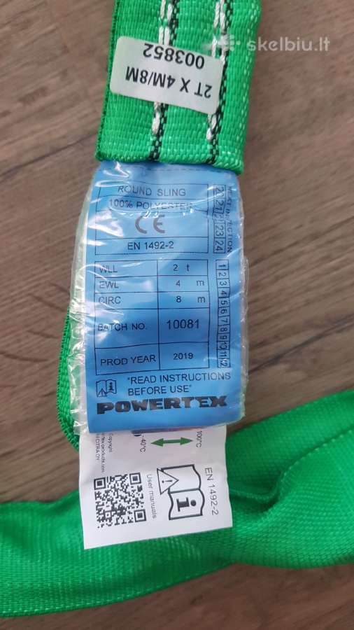 Powertex Sintetinio pluošto žiediniai stropairda