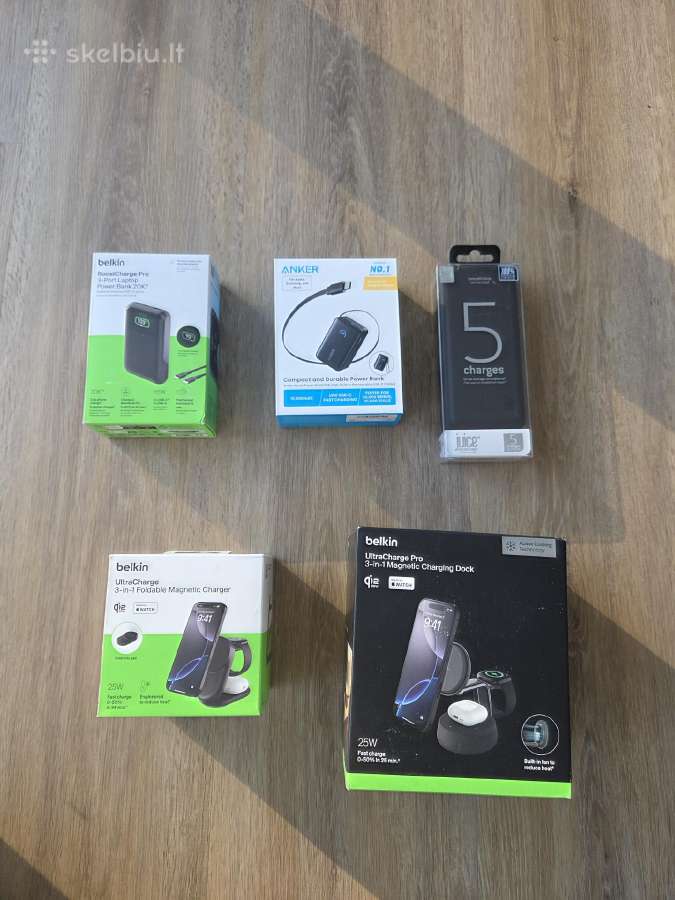 Belkin Qi2 25w Ultracharge Pro / Anker 45w Usb-c