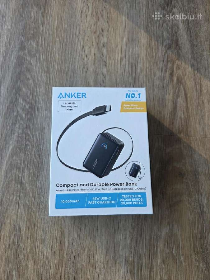 Belkin Qi2 25w Ultracharge Pro / Anker 45w Usb-c - nuotraukos Nr. 11