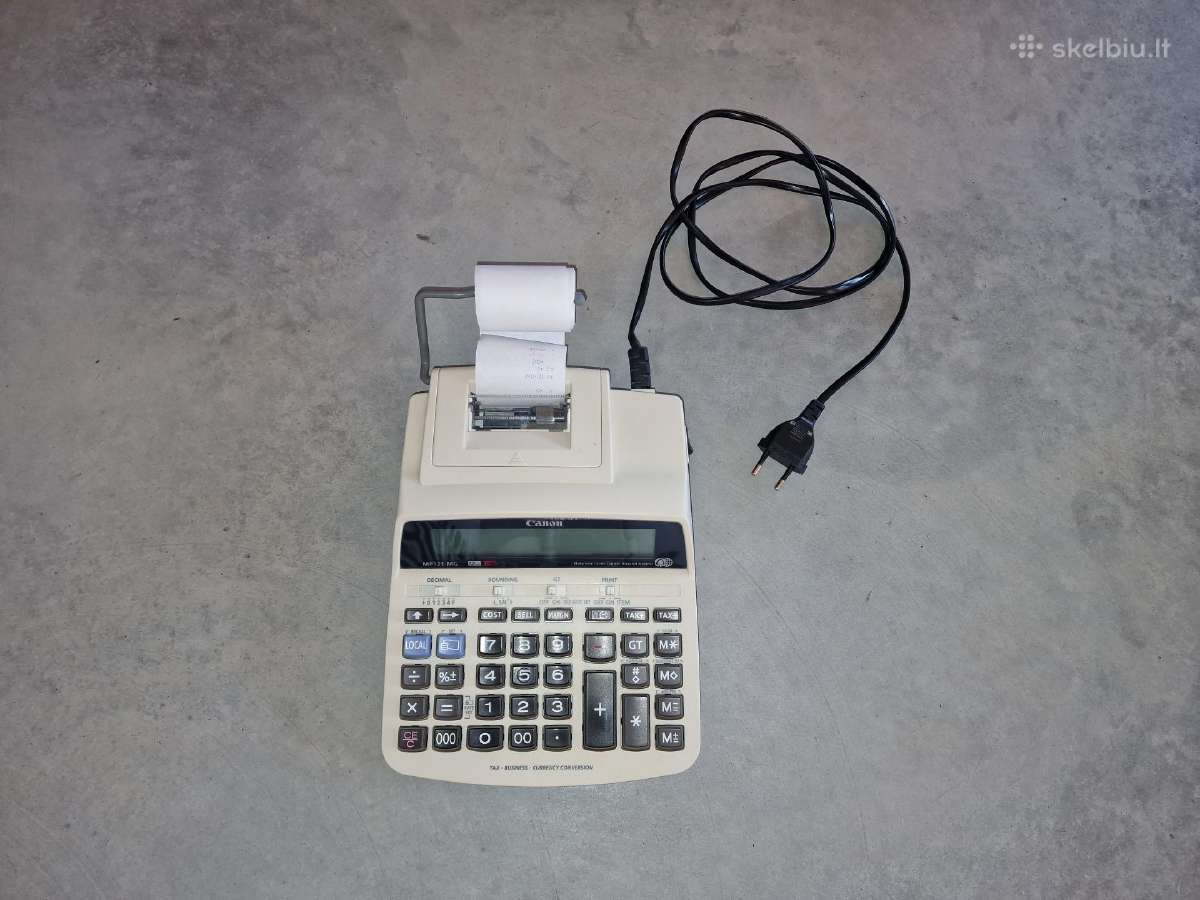 Canon Mp121-mg – spausdinantis biuro skaičiuotuvas - nuotraukos Nr. 2