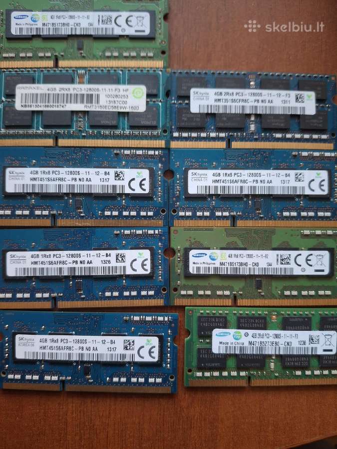 Ddr3 RAM 4gb Pc3 ir Pc3l - nuotraukos Nr. 2
