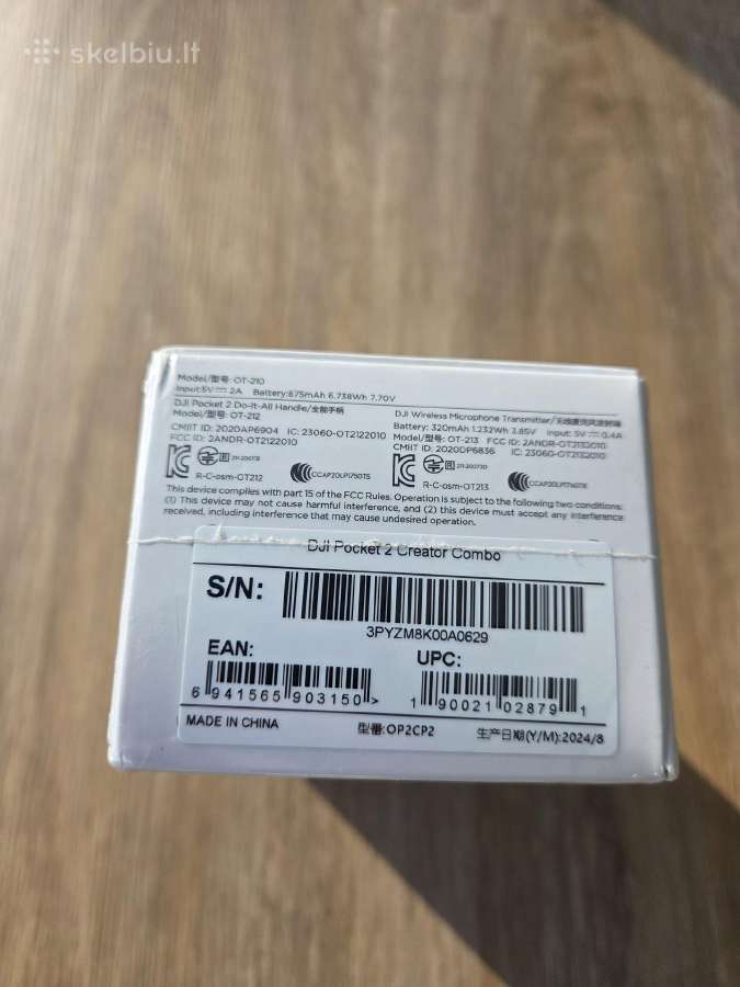 Dji Osmo Mobile 8 / Pocket 2 Combo stabilizatorius - nuotraukos Nr. 9