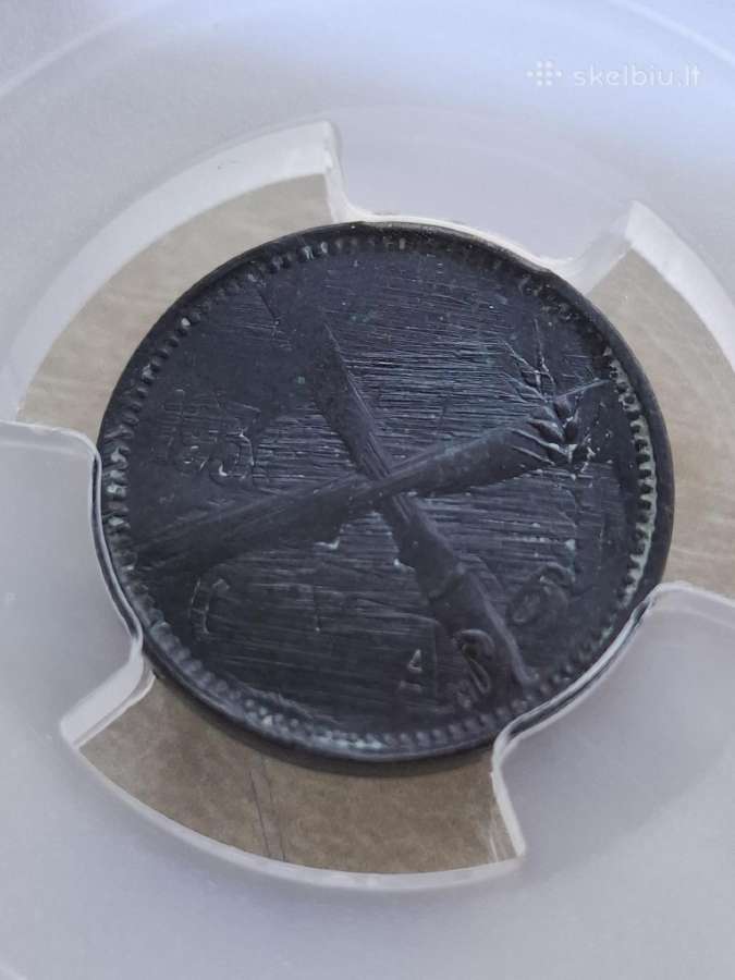 1936 m. 1 ct naikintas ( gesintas ) - nuotraukos Nr. 2