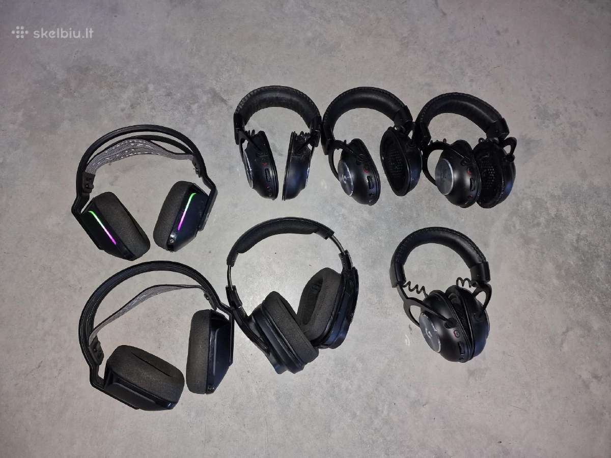 Logitech ausinių komplektas – 7 vnt. Dalimis