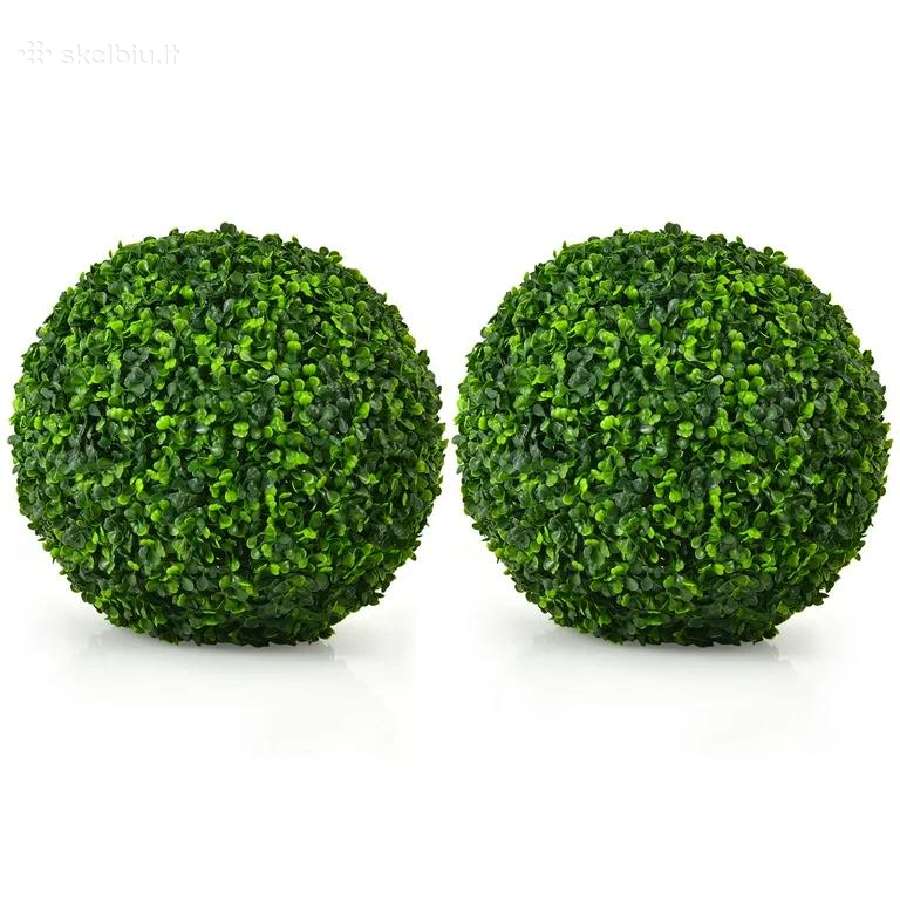 Dviejų dirbtinių buksmedžių rinkinys