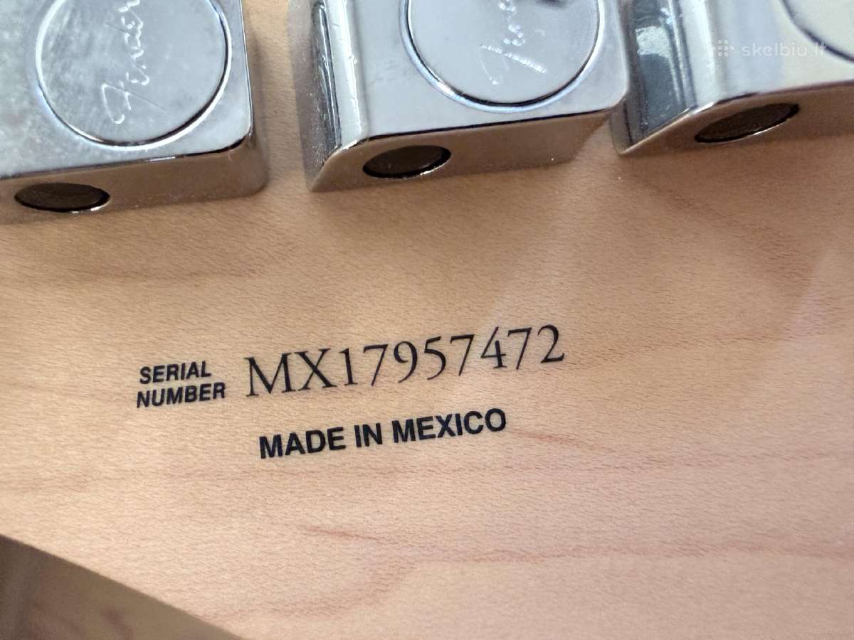 Fender Stratocaster, Pau Ferro Fingerboard - nuotraukos Nr. 5