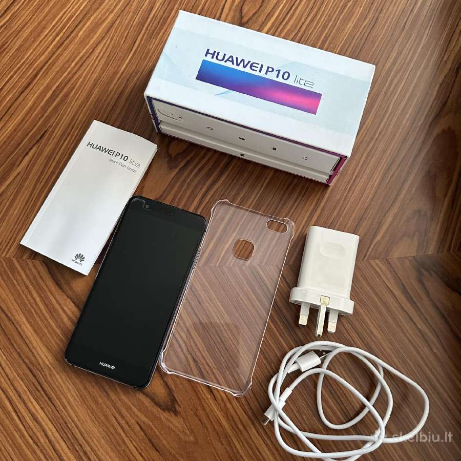 Huawei P10 Lite 32gb ideali būklė, pilnas komplekt - nuotraukos Nr. 2