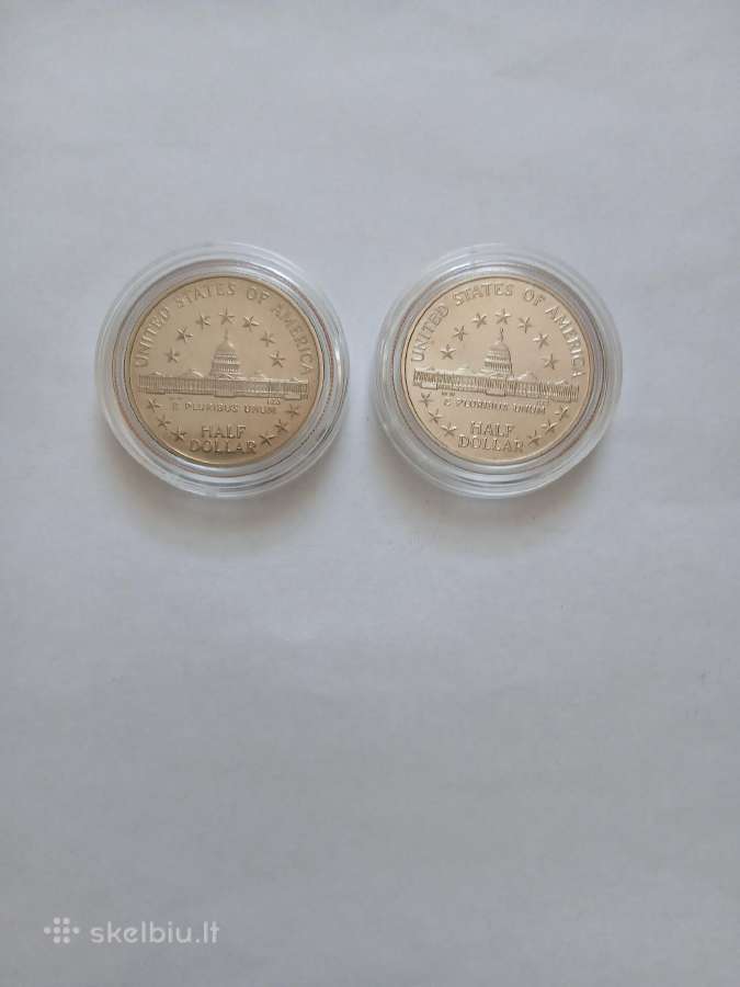 JAV 1989 1/2 Dollar Kongresas - nuotraukos Nr. 2