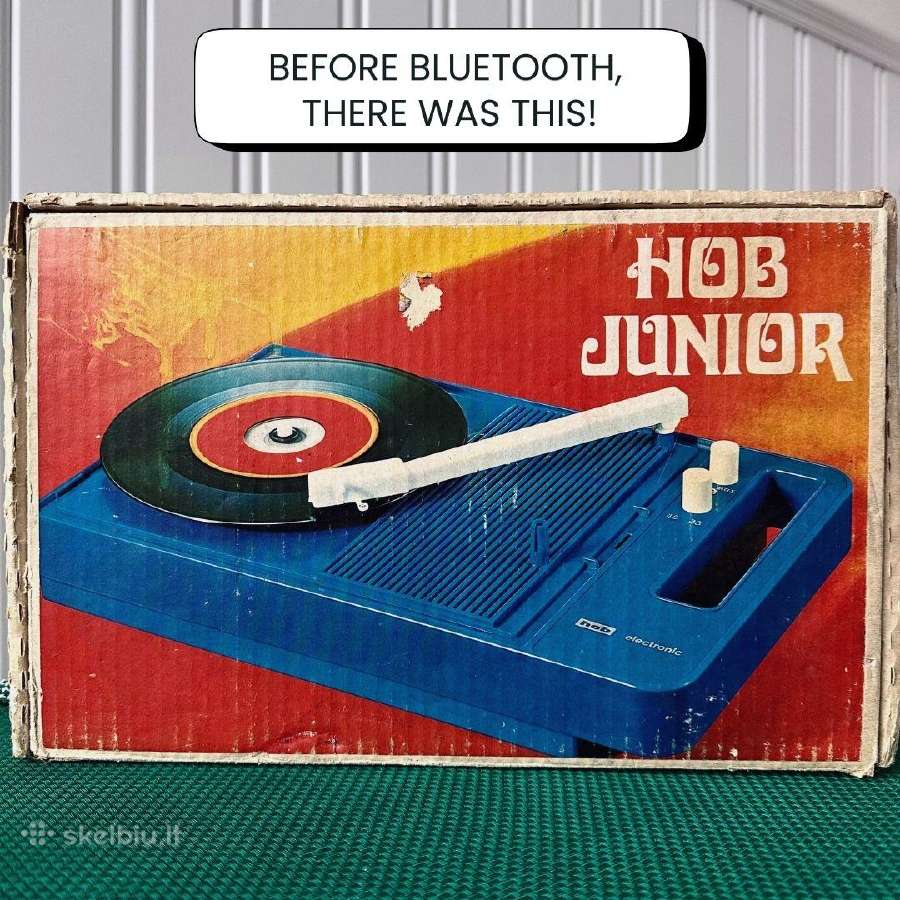 Hob Junior 3300 Portable Record Player