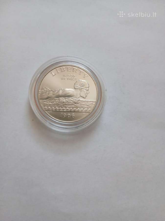 JAV 1996 1/2 Dollar Swimming