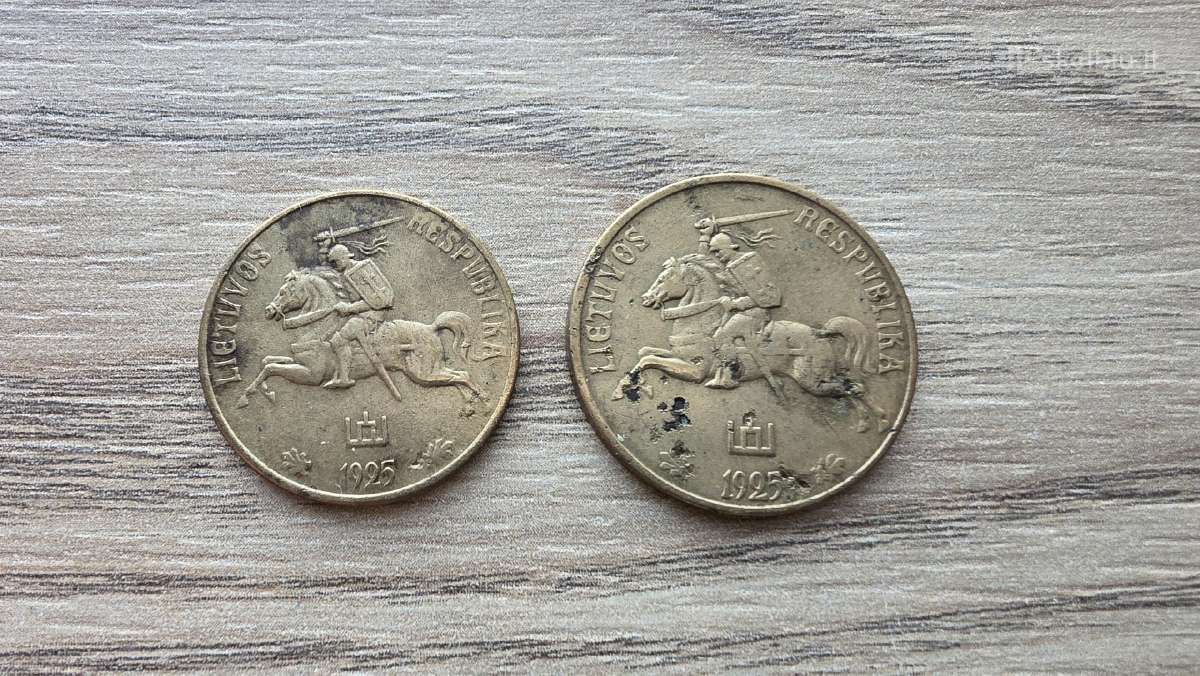 1925 metų 20+50 smetoniški centai - nuotraukos Nr. 2