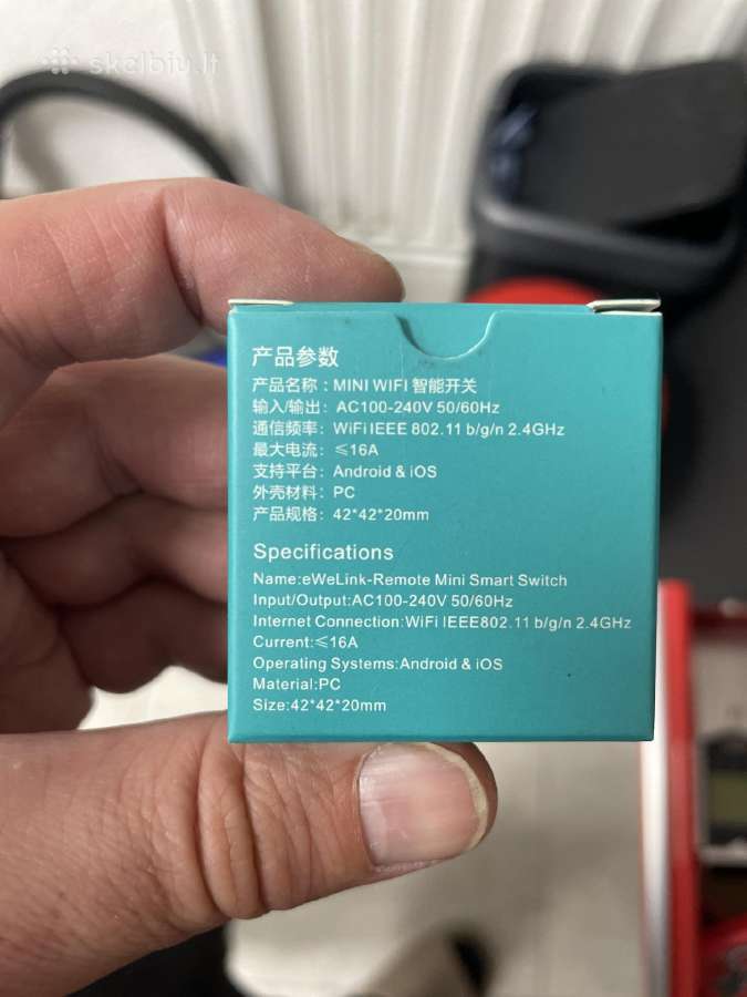 Mini smart WiFi adapteris - nuotraukos Nr. 2