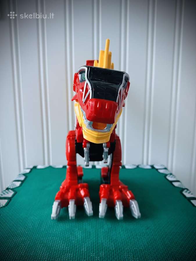 Power Rangers Bandai Rumble & Roar T-rex Zord - nuotraukos Nr. 2