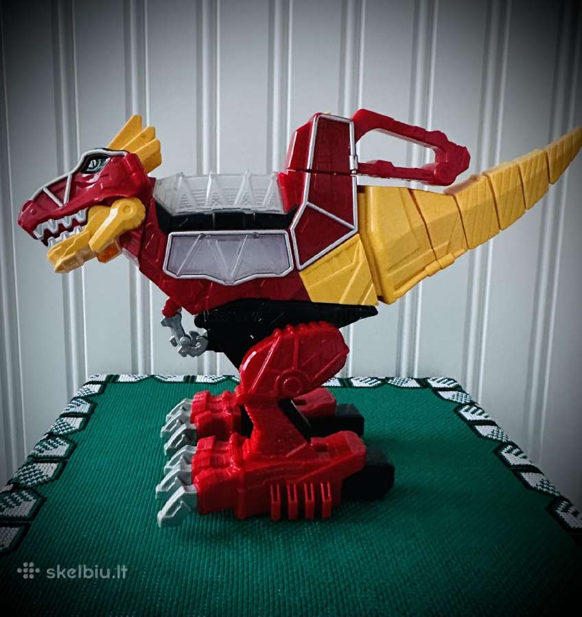 Power Rangers Bandai Rumble & Roar T-rex Zord - nuotraukos Nr. 4