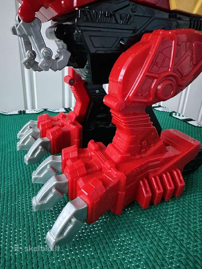 Power Rangers Bandai Rumble & Roar T-rex Zord - nuotraukos Nr. 5