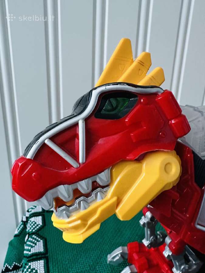 Power Rangers Bandai Rumble & Roar T-rex Zord - nuotraukos Nr. 6