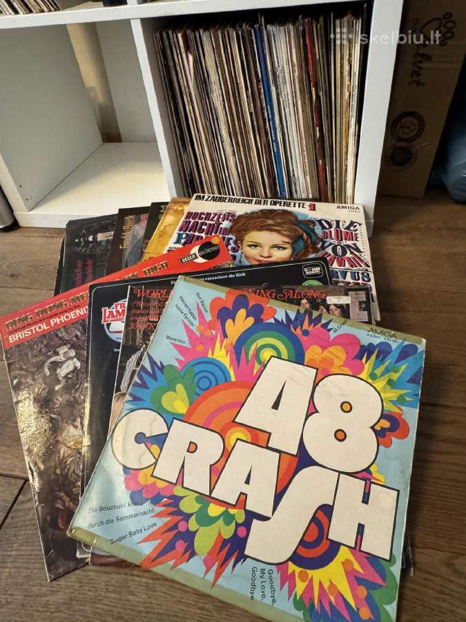 Vinilo plokštelės apie 130 vnt